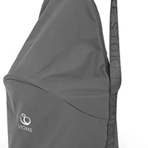 Stokke Clikk High Chair Travel Bag, Grey - Essential for Travel & Storage - Compatible with Stokke Clikk High Chair - 100% Polyester - Convenient, Spacious Interior with Hands-Free Carry Handle