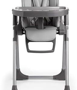 Silver Cross - Buffet Highchair - Baby Chair - Portable High Chair - Newborns to 3 years - Cool Grey