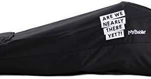 My Babiie Stroller Travel Bag - Umbrella Pushchair Universal Fit for MB01, MB02, MB51, Storage for Train, Plane - Black