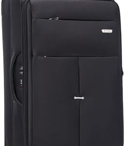 Extra Large Suitcase 32" Super Lightweight Luggage 20% Expandable 4 Wheels Spinner 3-Digit Combination Lock Soft Shell Luggage Check in for 30kg