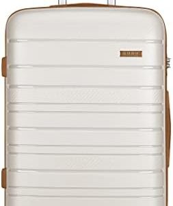 Kono Lightweight Suitcase Hand Luggage Polypropylene Hard Shell Travel Trolley