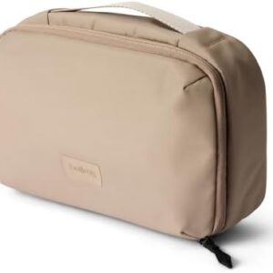 Bellroy Hanging Toiletry Kit (hanging 3 liter toiletry bag for men and women, and designed for travel) - Stone