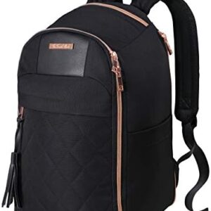 Cabin Max Travel Hack Travel Bags for Women | Cabin Bags 40x20x25 | Laptop Backpack - Black