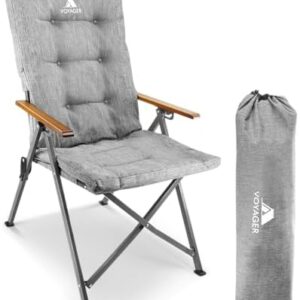 Luxury Camping Chair 1 Pack, 150kg Load Capacity, Portable &Comfortable –Stable Folding Chair with Innovative Design, Easy Setup & Storage –Durable, for Outdoor & Travel