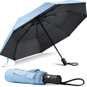 Vicloon Automatic Umbrella Windproof, Compact Travel Folding Umbrellas, UV Blocked Umbrella, Portable Umbrellas Compact Foldable Lightweight Design and High Wind Resistance