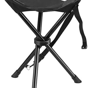 Camping stool Fishing Chair Portable Tripod Stool Folding Chair With Carrying Case For Outdoor Camping Walking Hunting Hiking Fishing Travel 200Lbs Capacity