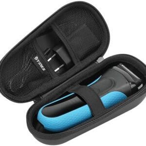 Yinke Case for Braun Series 3/5/7/9 Electric Razor Shaver, Hard Travel Protective Case, Extra Room for Accessories and Charger