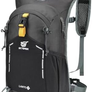 SKYSPER Small Hiking Backpack - 15L Travel Backpack Lightweight Bag Water Resistant Walking Backpack for Women Men