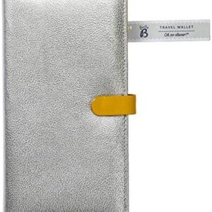 Busy B Travel Wallet - Faux Leather Travel Wallet with Space for Passport and documents