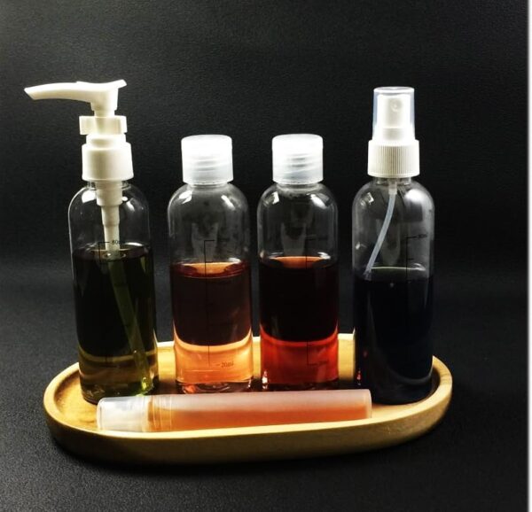 Toiletry Bag & Travel Bottles Set for Toiletries TSA Approved Travel Bottle Leak Proof Refillable & Travel Size Containers for Toiletries Travel Kit | Clear Toiletry Bag TSA Approved for Travel - Image 7