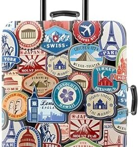 Kaket Suitcase Cover, Elastic Luggage Cover for 18-28Inch Luggage, Travel Suitcase Covers, Dustproof & Scratchproof Luggage Protector